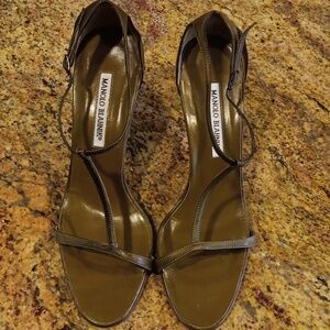 Manolo Blahnik strappy heels